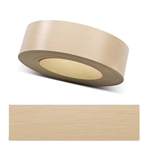 ben+camilla.com Kantenumleimer zum Aufbügeln | Ahorn 30 mm x 5 m Rolle (glatt matt) | Premium Qualität für professionelle Ergebnisse | Kantenschutz von ben+camilla.com