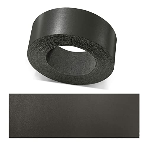 ben+camilla.com Kantenumleimer zum Aufbügeln | Anthrazit 45 mm x 50 m Rolle (glatt seidenmatt) | Premium Qualität für professionelle Ergebnisse | Kantenschutz von ben+camilla.com