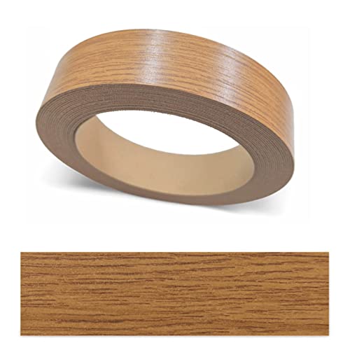ben+camilla.com Kantenumleimer zum Aufbügeln | Eiche 22 mm x 50 m Rolle (glatt matt) | Premium Qualität für professionelle Ergebnisse | Kantenschutz von ben+camilla.com