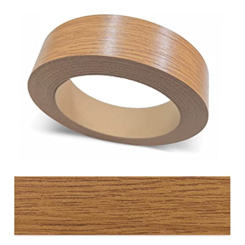ben+camilla.com Kantenumleimer zum Aufbügeln | Eiche 30 mm x 50 m Rolle (glatt matt) | Premium Qualität für professionelle Ergebnisse | Kantenschutz von ben+camilla.com