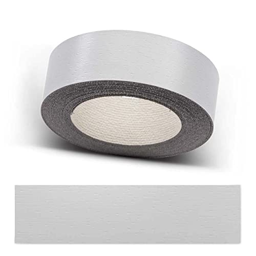 ben+camilla.com Kantenumleimer zum Aufbügeln | Grau 30 mm x 10 m Rolle (matt mit Struktur) | Premium Qualität für professionelle Ergebnisse | Kantenschutz von ben+camilla.com