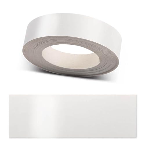 ben+camilla.com Kantenumleimer zum Aufbügeln | Weiß Seidenglänzend 21 mm x 25 m Rolle (leicht glänzend glatt) | Premium Qualität für professionelle Ergebnisse | Kantenschutz ben+camilla.com Kantenumleimer zum Aufbügeln | Weiß Seidenglänzend 21 mm x 25 m Rolle (leicht glänzend glatt) | Premium Qualität für professionelle Ergebnisse | Kantenschutz von ben+camilla.com