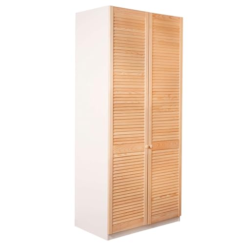 ben+camilla.com Lamellentüren Set passend zu IKEA Pax Kleiderschrank 236 cm Höhe | 2 STK. / Paar Schranktüren EINBAU FERTIG | Hochwertiges Massivholz unbehandelt ben+camilla.com Lamellentüren Set passend zu IKEA Pax Kleiderschrank 236 cm Höhe | 2 STK. / Paar Schranktüren EINBAU FERTIG | Hochwertiges Massivholz unbehandelt von ben+camilla.com