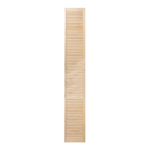 ben+camilla.com offene Lamellentür | 242,2 x 39,4 cm Natur | Hochwertige Massivholz Lamellentüren | Für Schrank- und Möbelbau | Kiefernholz unbehandelt ben+camilla.com offene Lamellentür | 242,2 x 39,4 cm Natur | Hochwertige Massivholz Lamellentüren | Für Schrank- und Möbelbau | Kiefernholz unbehandelt von ben+camilla.com