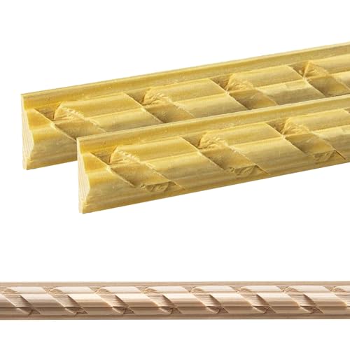 ben+camilla.com Ornament Leiste Holz für Möbel in 18 x 8 x 1000 mm | 2-er Set = 2 Meter | SK-191 mit 3D Spirale Kiefer | Zierprofile Friesenleiste Wandleiste Profilleiste ben+camilla.com Ornament Leiste Holz für Möbel in 18 x 8 x 1000 mm | 2-er Set = 2 Meter | SK-191 mit 3D Spirale Kiefer | Zierprofile Friesenleiste Wandleiste Profilleiste von ben+camilla.com