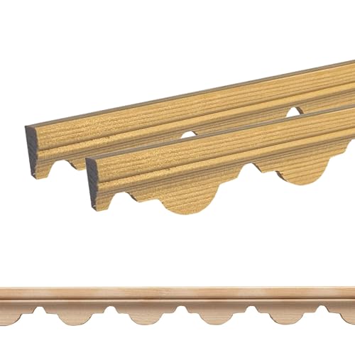 ben+camilla.com Ornament Leiste Holz für Möbel in 20 x 7 x 1000 mm | 2-er Set = 2 Meter | SK-745 mit 3D Girlande Kiefer | Zierprofile Friesenleiste Wandleiste Profilleiste ben+camilla.com Ornament Leiste Holz für Möbel in 20 x 7 x 1000 mm | 2-er Set = 2 Meter | SK-745 mit 3D Girlande Kiefer | Zierprofile Friesenleiste Wandleiste Profilleiste von ben+camilla.com