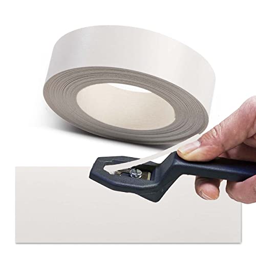 ben+camilla.com STARTER-SET Kantenschneider + Kantenumleimer Weiß 30 mm x 10 Meter Rolle Kantenband mit Schmelzkleber weiss glatt matt zum Aufbügeln inkl. extra sicherem Kantentrimmer ben+camilla.com STARTER-SET Kantenschneider + Kantenumleimer Weiß 30 mm x 10 Meter Rolle Kantenband mit Schmelzkleber weiss glatt matt zum Aufbügeln inkl. extra sicherem Kantentrimmer von ben+camilla.com