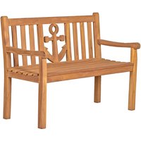 Gartenbank Anker Teak 120 cm von bene living