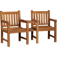 Gartenbank Feierabendbank Teak 160 cm von bene living