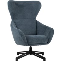 Ohrensessel Marconia blau drehbar Ohrensessel Marconia blau drehbar von bene living