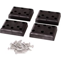 Strandkorb Zubehör PE Gleiter 4er Set von Mr. Deko