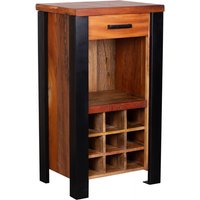 Weinkommode Venosa Oldwood 56x45x102 cm von bene living