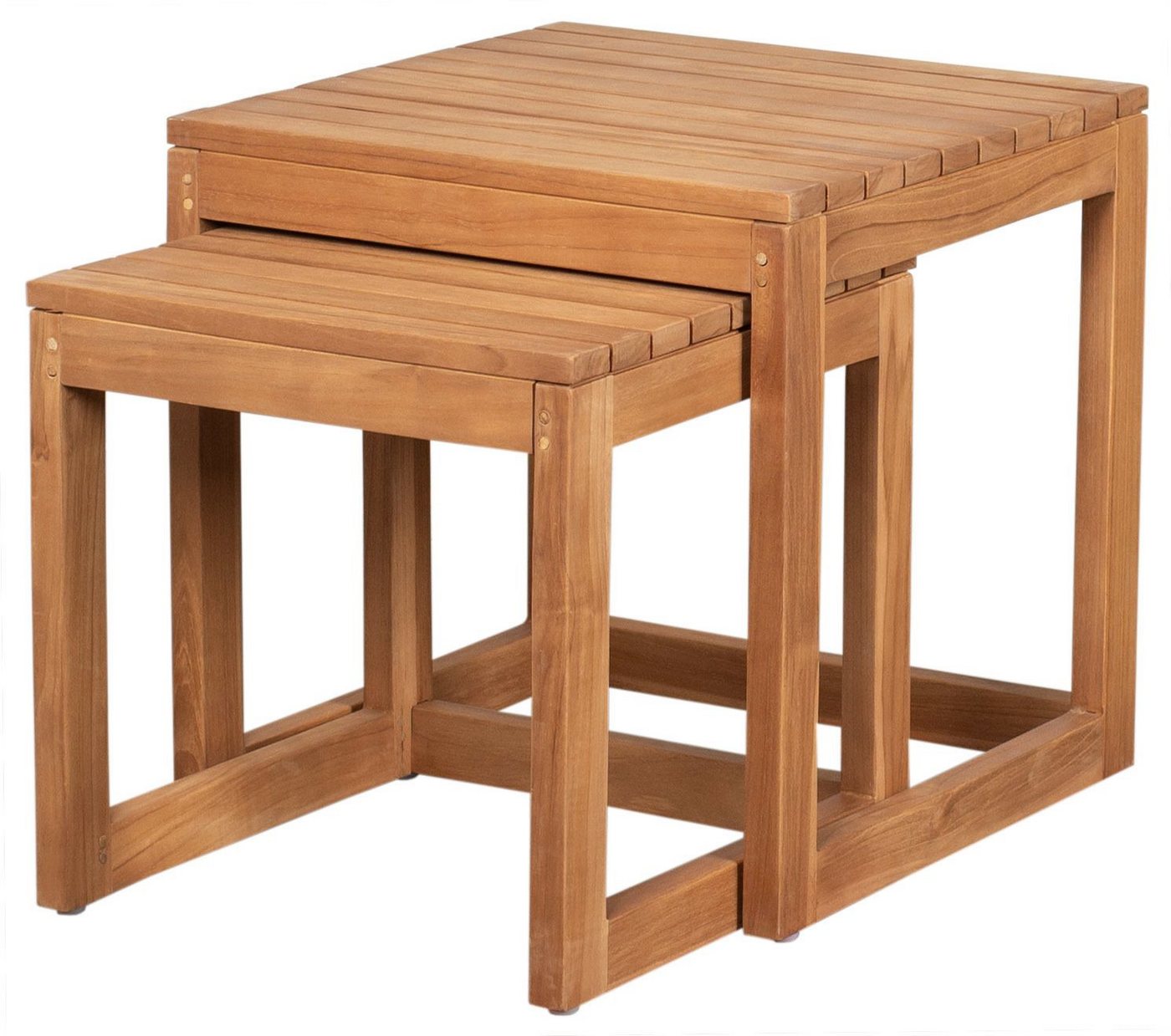 bene living Gartentisch Teakholz Beistelltische 2er Set Verwood bene living Gartentisch Teakholz Beistelltische 2er Set Verwood von bene living