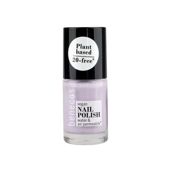benecos 20FREE – veganer Nagellack – 5ml – wasser- und luftdurchlässig von benecos