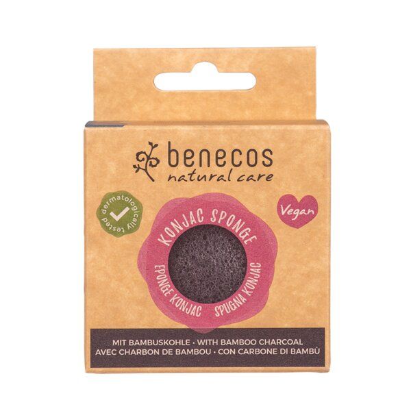 benecos Konjac Sponge - 100% biologisch abbaubar von benecos