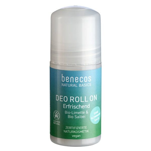benecos Natural Basics Deo Roll-On - vegan - derm. getestet von benecos