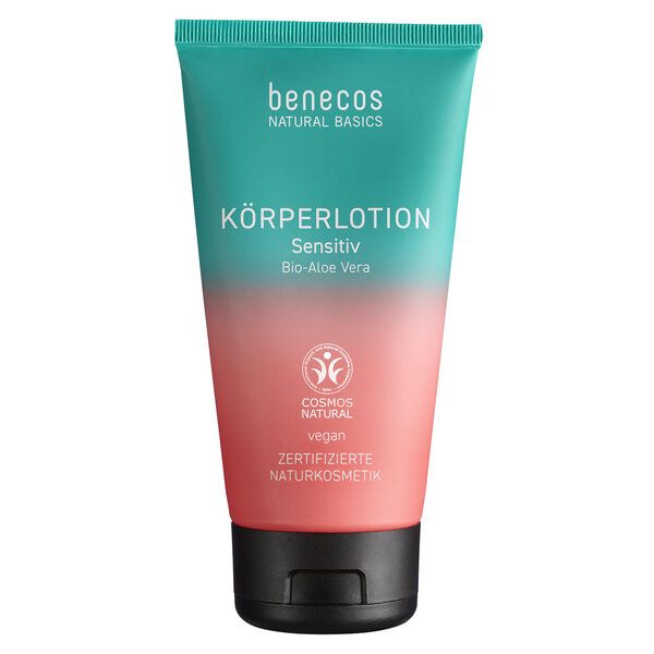 benecos Natural Basics Körperlotion Sensitiv - vegan - derm. getestet benecos Natural Basics Körperlotion Sensitiv - vegan - derm. getestet von benecos