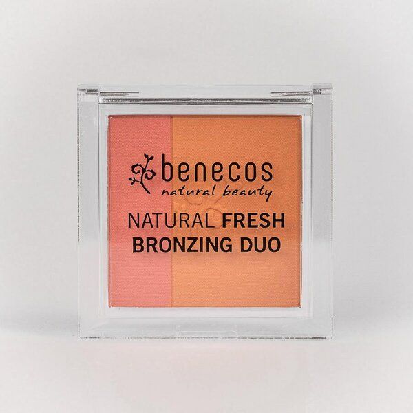 benecos Naturkosmetik - Fresh Bronzing Duo - 2in1 Bronzer - ibiza nights von benecos