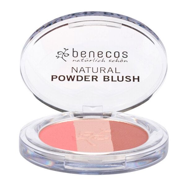 benecos Naturkosmetik - Trio Blush - gepresst - 3in1 - fall in love von benecos