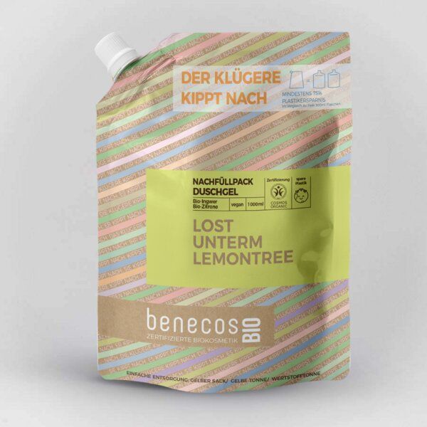 benecosBIO - Duschgel BIO-Ingwer + BIO-Zitrone - LOST UNTERM LEMONTREE benecosBIO - Duschgel BIO-Ingwer + BIO-Zitrone - LOST UNTERM LEMONTREE von benecos