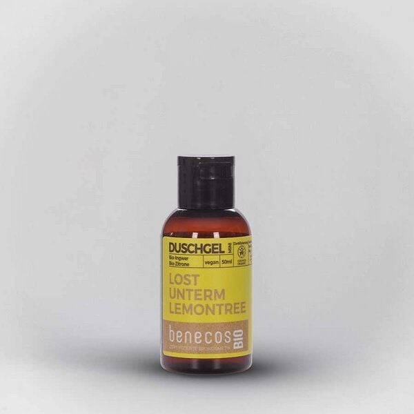 benecosBIO - Duschgel BIO-Ingwer + BIO-Zitrone - LOST UNTERM LEMONTREE von benecos