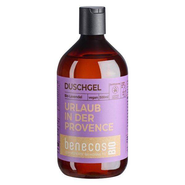 benecosBIO - Duschgel Lavendel - URLAUB IN DER PROVENCE – vegan - rPET von benecos