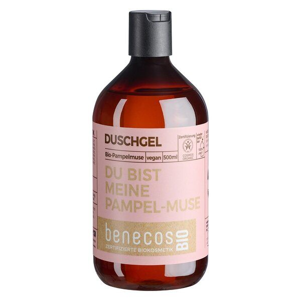 benecosBIO - Duschgel Pampelmuse - DU BIST MEINE PAMPEL-MUSE - vegan von benecos