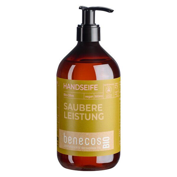 benecosBIO - Handseife BIO-Olive - SAUBERE LEISTUNG - vegan - recycelt von benecos