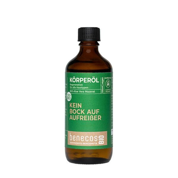 benecosBIO KEIN BOCK AUF AUFREIßER KÖRPERÖL BIO-ALOE VERA-MAZERAT von benecos