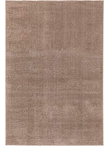 benuta ESSENTIALS Teppich, Polyester, Beige, 80x150 cm von benuta