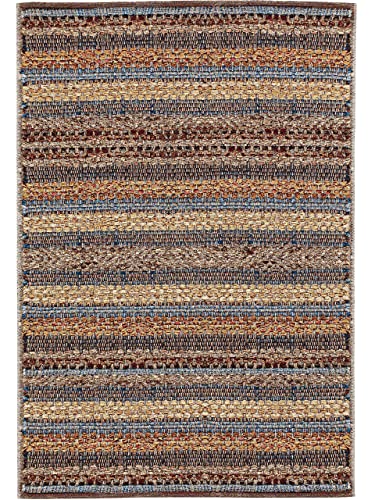 benuta In- & Outdoor-Teppich Kenya Multicolor 80x165 cm von benuta