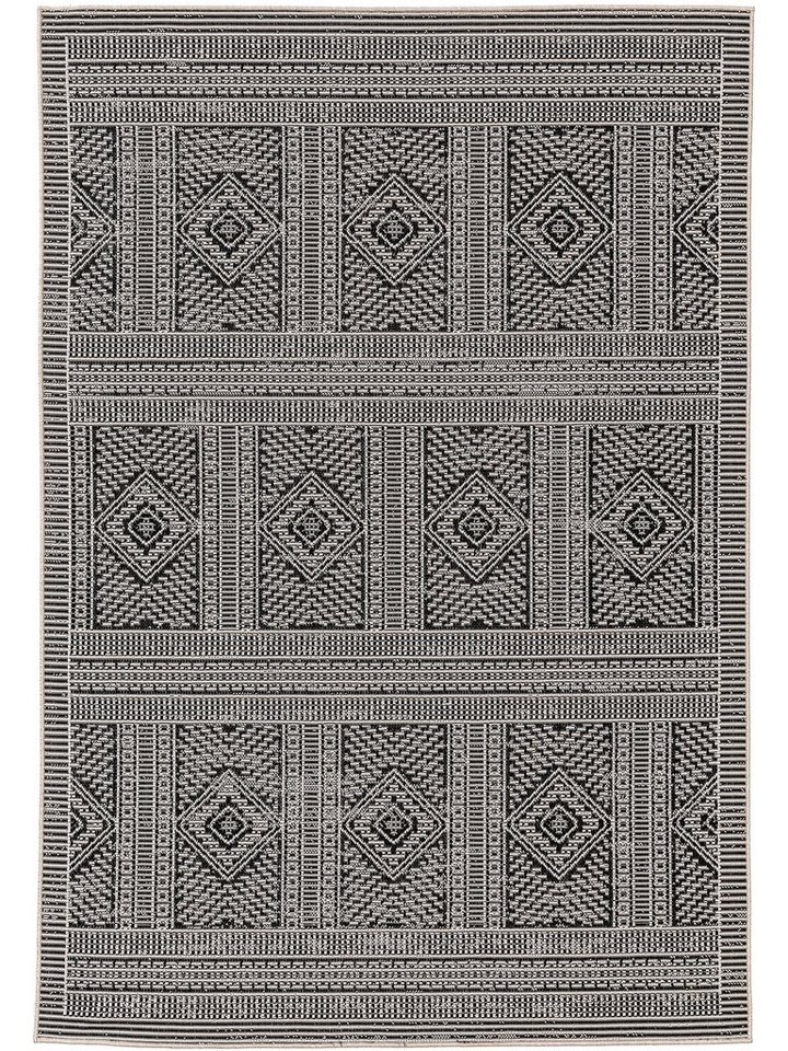 Outdoorteppich Diego, benuta, rechteckig, Höhe: 5 mm, Kunstfaser, Berber, Ethno-Style, Wohnzimmer von benuta