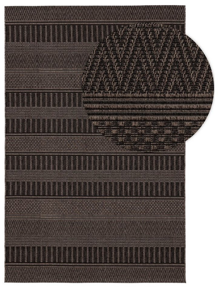 Outdoorteppich Naoto, benuta, rechteckig, Höhe: 6 mm, Kunstfaser, Berber, Ethno-Style, Wohnzimmer von benuta