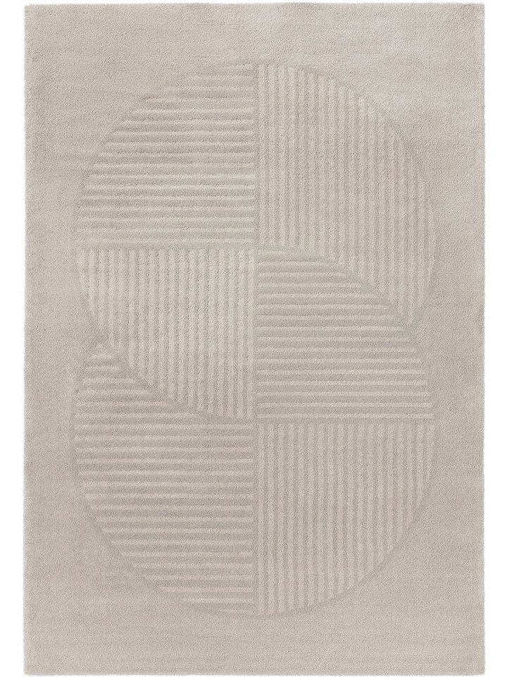 Teppich Tacoma, benuta, rechteckig, Höhe: 21 mm, Kunstfaser, Berber, Ethno-Style, Wohnzimmer von benuta