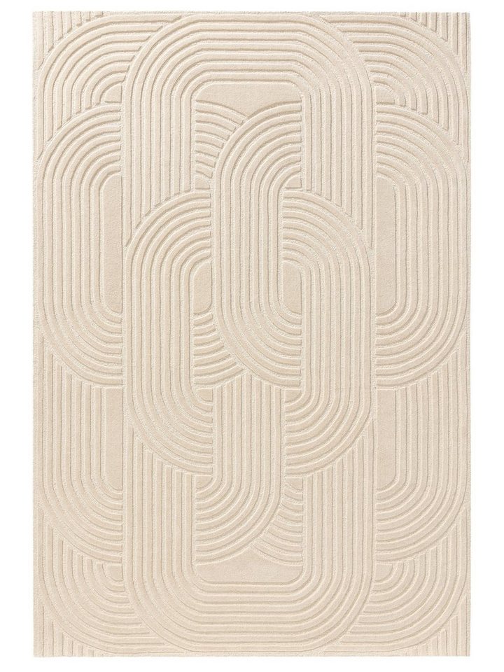 Wollteppich Nuria, benuta, rechteckig, Höhe: 6 mm, Kunstfaser, Berber, Ethno-Style, Wohnzimmer von benuta
