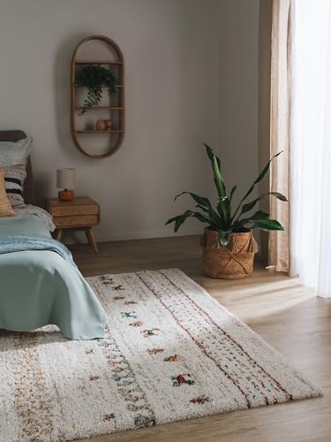 benuta Lytte Hochflorteppich Gobi - Beige 160x230 cm - Kunstfaser - Rechteckig & im Style: Kindermotive, Scandi Living - Pflegeleicht für Kinderzimmer, Wohnzimmer, Schlafzimmer benuta Lytte Hochflorteppich Gobi - Beige 160x230 cm - Kunstfaser - Rechteckig & im Style: Kindermotive, Scandi Living - Pflegeleicht für Kinderzimmer, Wohnzimmer, Schlafzimmer von benuta