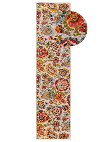 benuta Nest In- & Outdoor Teppich Noelia - Multicolor 70x240 cm - Strapazierfähig & Pflegeleicht - Rechteckig für Balkon, Terrasse, Garten - Küchenteppich & Wohnzimmerteppich - Abstrakt, Geometrisch benuta Nest In- & Outdoor Teppich Noelia - Multicolor 70x240 cm - Strapazierfähig & Pflegeleicht - Rechteckig für Balkon, Terrasse, Garten - Küchenteppich & Wohnzimmerteppich - Abstrakt, Geometrisch von benuta
