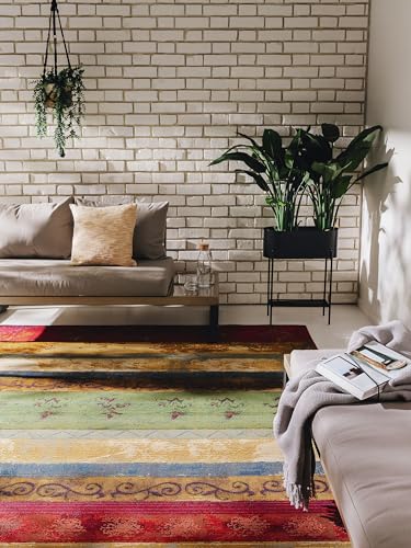 benuta Nest Artis - Rechteckig - Pflegeleicht für Wohnzimmer Schlafzimmer, Multicolor, 80x165 cm von benuta