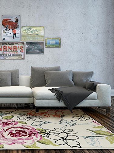 benuta Teppich Noa Multicolor 140x200 cm | Moderner Teppich für Wohn- und Schlafzimmer von benuta