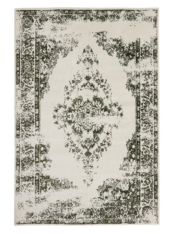 benuta Teppich Sia, rechteckig, Höhe: 6 mm, Vintage-Look, Kurzflor, Retro Teppich Wohnzimmer, Schlafzimmer benuta Teppich Sia, rechteckig, Höhe: 6 mm, Vintage-Look, Kurzflor, Retro Teppich Wohnzimmer, Schlafzimmer von benuta