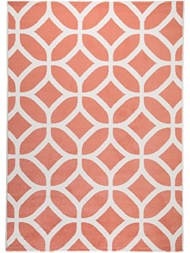 benuta Teppich Sun Rosa 140x200 cm | Moderner Teppich für Wohn- und Schlafzimmer von benuta