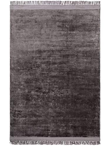 benuta Viskoseteppich Pearl Grau 200x300 cm von benuta