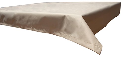 beo Outdoor-Tischdecken Wasserabweisende, eckig, 130 x 180 cm, beige von beo