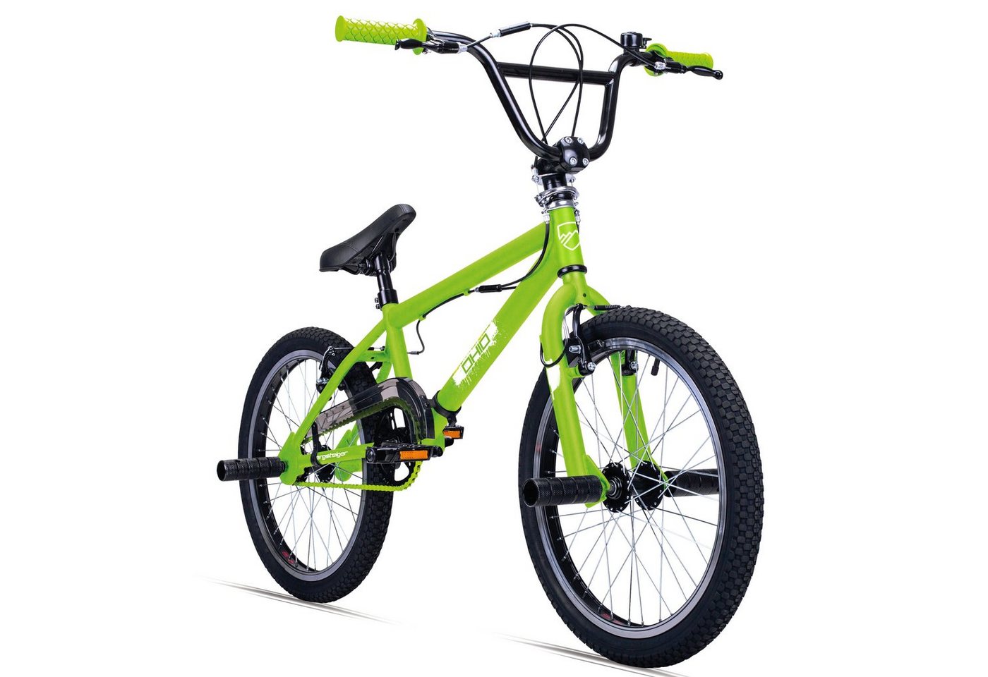 bergsteiger BMX-Rad Ohio 20 Zoll BMX, 360° Rotor-System, Freestyle, 1 Gang von bergsteiger