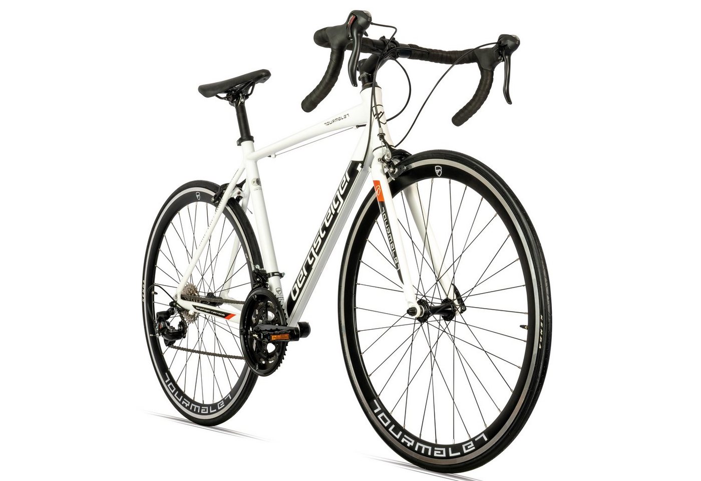 bergsteiger Rennrad Tourmalet 28 Zoll Rennrad, Aluminium Gravelbike 14 Gang-Schaltung, 14 Gang, Kettenschaltung von bergsteiger