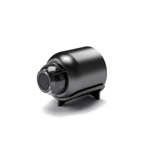 Festberg Nanolens 1080P HD WiFi - Minikamera mit Telefon - Fernüberwachung, Nachtsicht, für Mobile Erkennung im Innenraum zu Hause von bergxperten
