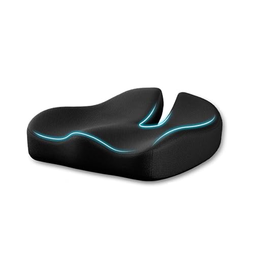 bergxperten Lyvelle - Ergonomisches Sitzkissen Memory Sitzkissen - Stuhlkissen mit Stuhlschaum, Festes Steißbeinpolster für Langes Sitzen in Bürostühlen und Gamer Stühlen bergxperten Lyvelle - Ergonomisches Sitzkissen Memory Sitzkissen - Stuhlkissen mit Stuhlschaum, Festes Steißbeinpolster für Langes Sitzen in Bürostühlen und Gamer Stühlen von bergxperten