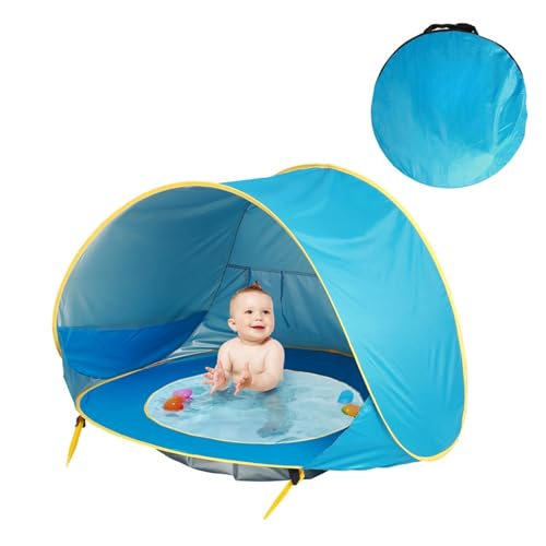 kluge Zwerge Baby Strand-Oase, tragbares Baby-Strandzelt, UV-Schutz, geeignet für Kleinkinder, Picknick-Garten-Strandzelt kluge Zwerge Baby Strand-Oase, tragbares Baby-Strandzelt, UV-Schutz, geeignet für Kleinkinder, Picknick-Garten-Strandzelt von bergxperten