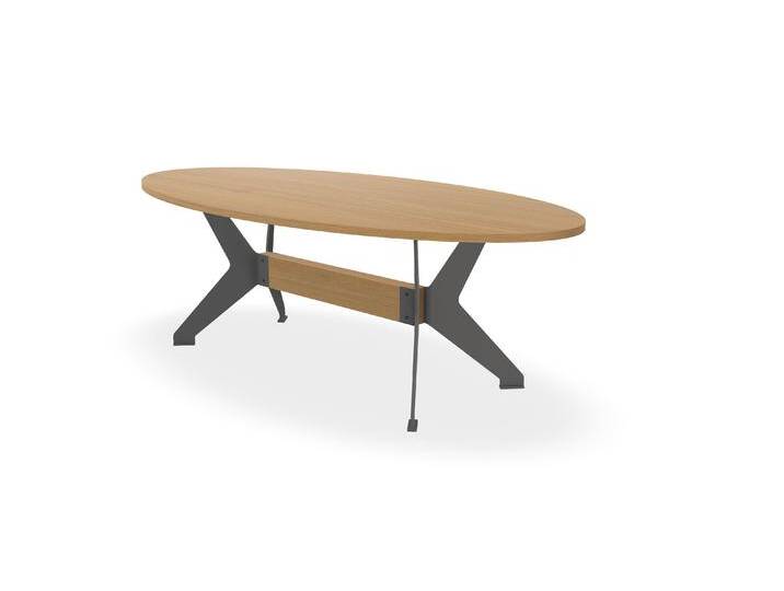 Bert Plantagie BIXX Esstisch Eiche geölt Oval von bert-plantagie