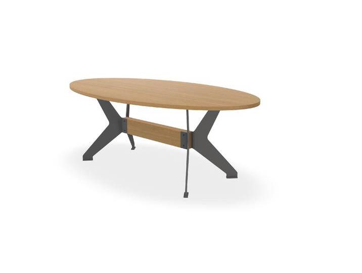 Bert Plantagie BIXX Esstisch Eiche geölt Oval von bert-plantagie